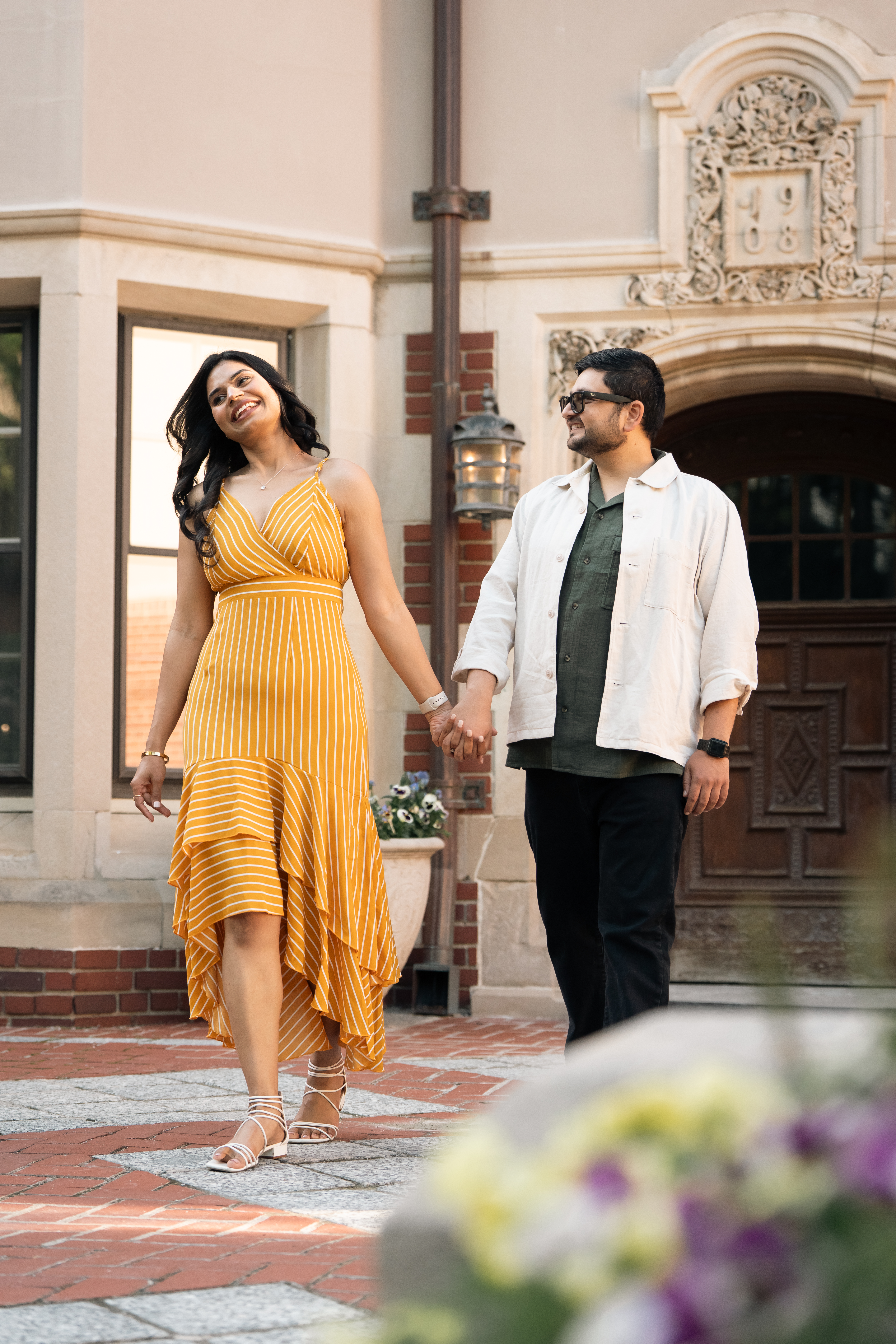 Avisha and Arpan portrait