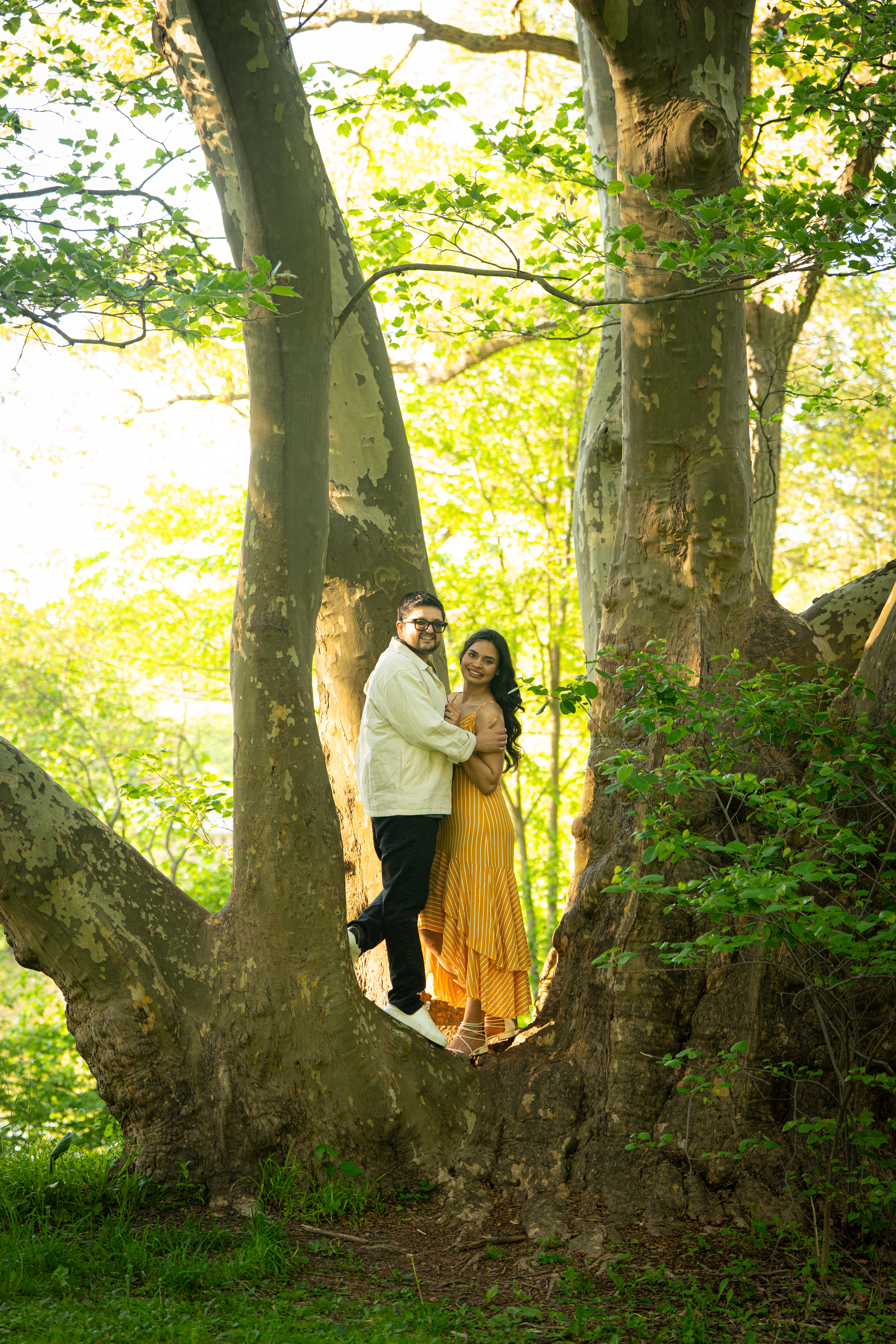 Avisha and Arpan portrait
