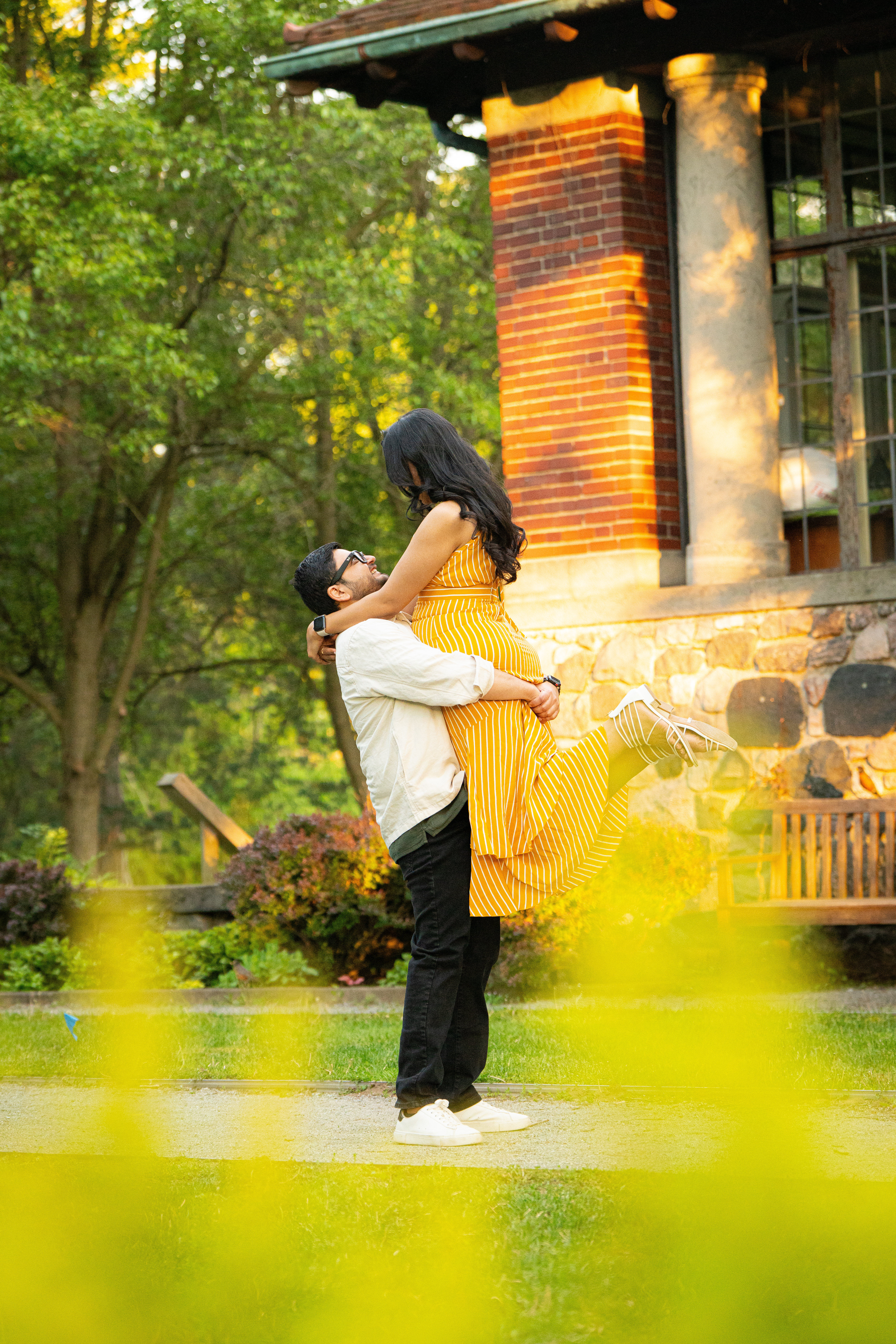 Avisha and Arpan couple portrait