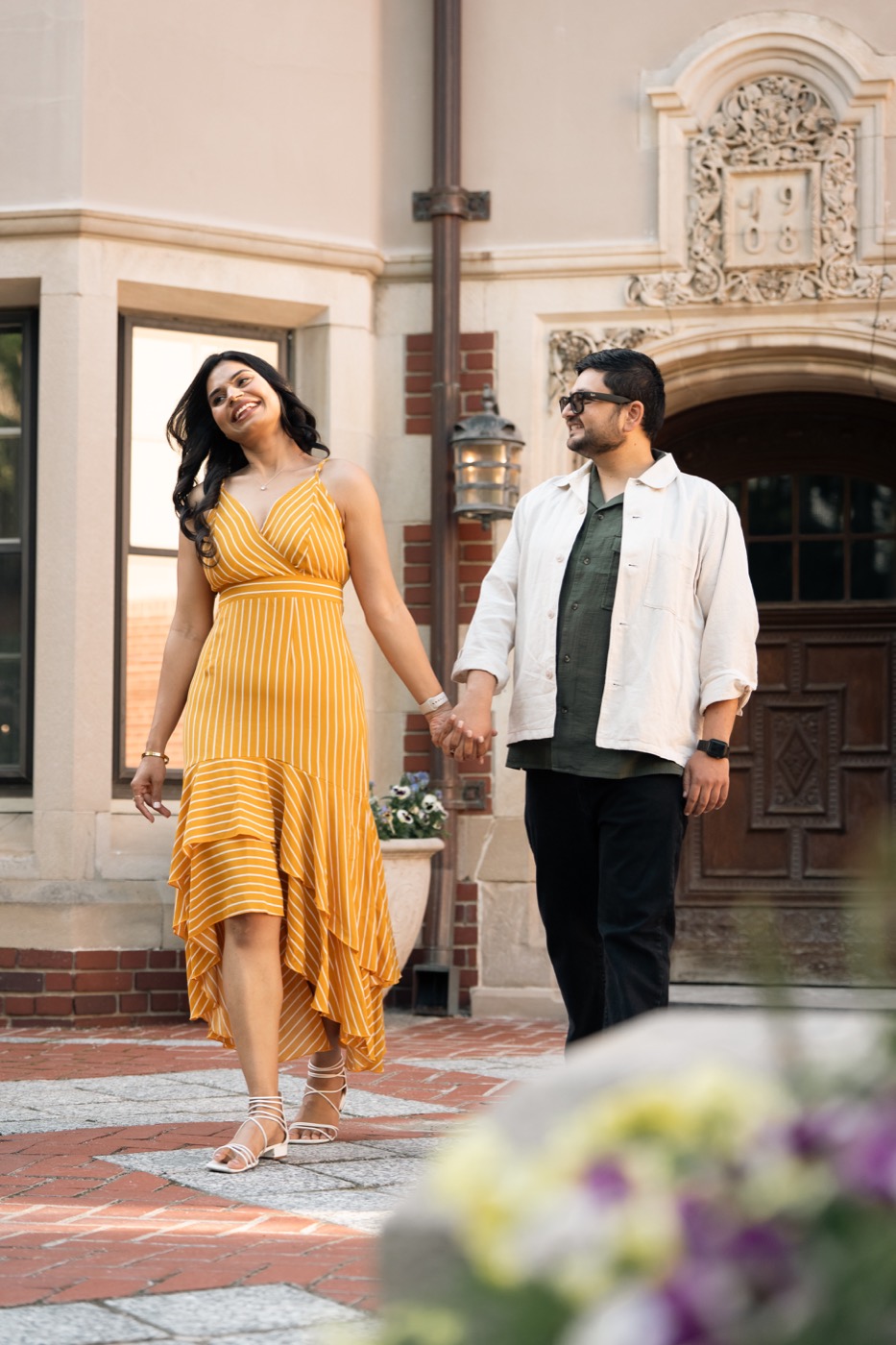Avisha and Arpan portrait