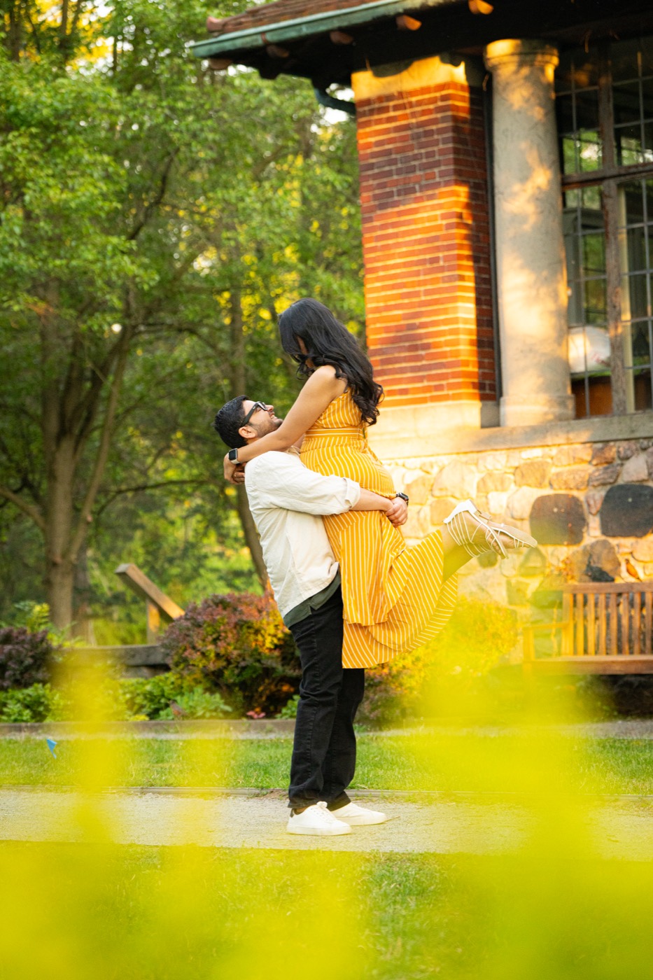 Avisha and Arpan couple portrait
